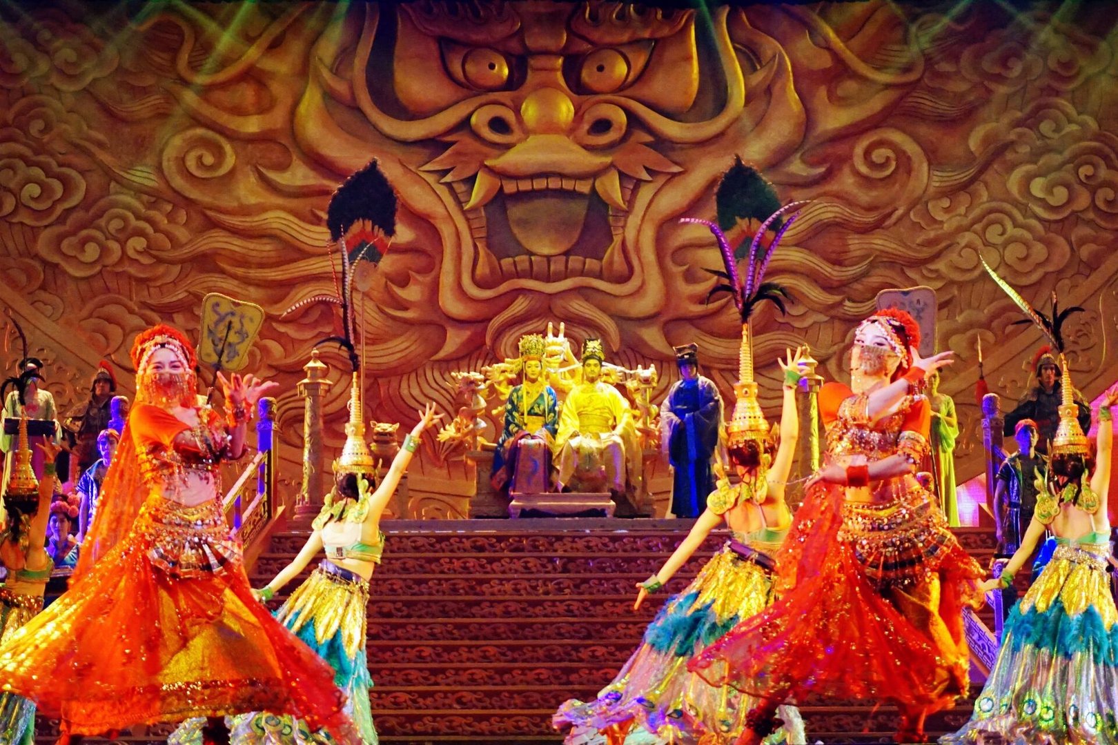 歌舞升平的意思