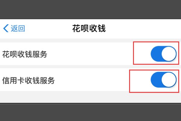 我支付宝收钱码，没有营业执照能支持花呗信用卡收费吗