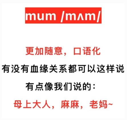 mom和mum有什么区别?