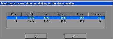 如何使用ghost进行硬盘对拷？