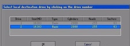 如何使用ghost进行硬盘对拷？