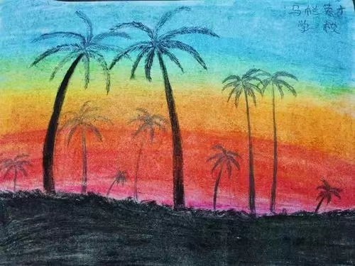 孩子画的画是什么意思?