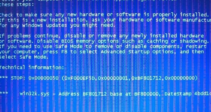 win10蓝屏代码win32k. sys是怎么回事？