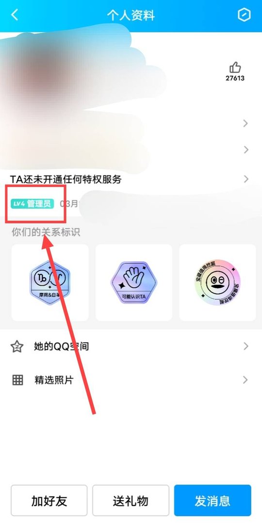 怎么在群里看头衔等级？