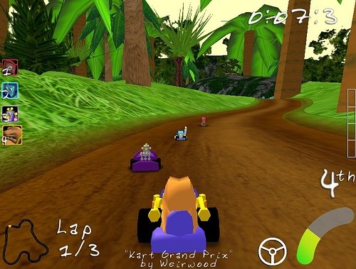 可以漂移的赛车小游戏