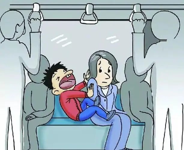 广东一孩子躺地铁座上大叔提醒被家长怼，为什么说没有熊孩子只有熊家长？