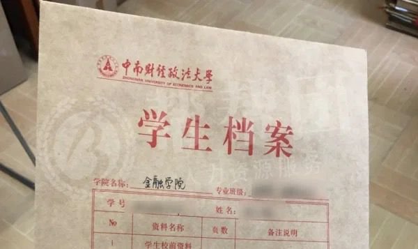 考研考生档案所在单位名称