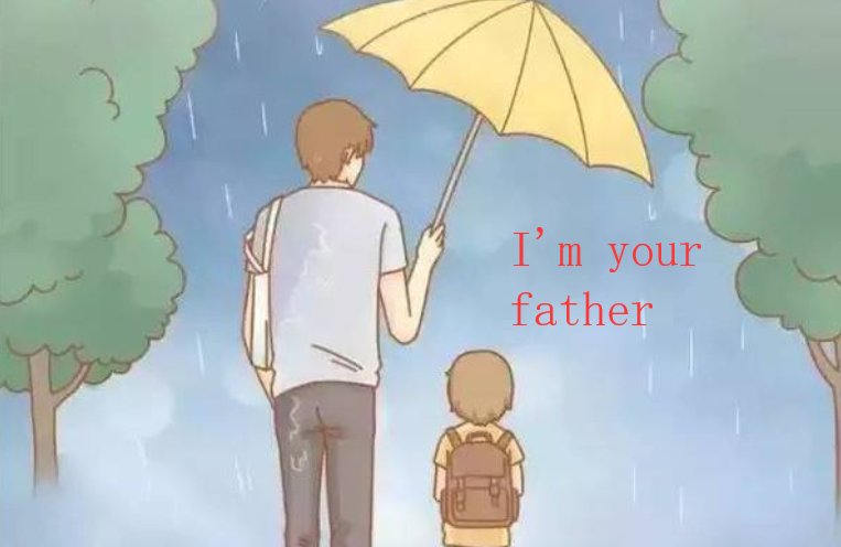 我是你爸爸的英文怎么写