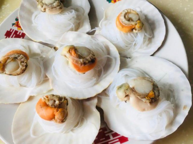 吃扇贝正确姿势