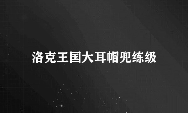 洛克王国大耳帽兜练级