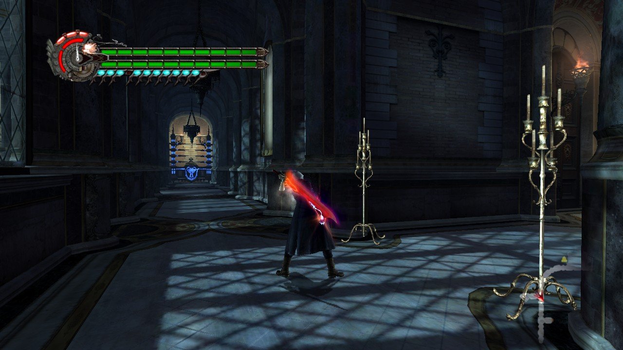 鬼泣4第三关怎么过？到教堂里面就不会走了