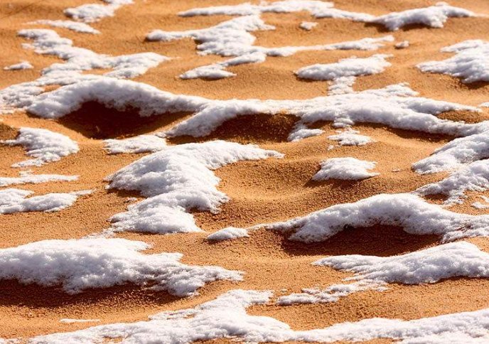 沙特阿拉伯迎来罕见大雪，当地下大雪时会有哪些风俗习惯？