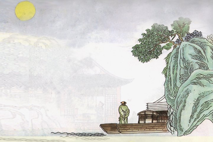 宿建德江的作者是唐朝诗人孟浩然这首诗表达了诗人对什么的思念极对什么的感慨