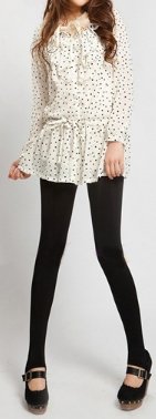 踩脚裤袜如何搭配