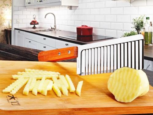 切土豆容易粘在刀刃上怎么办