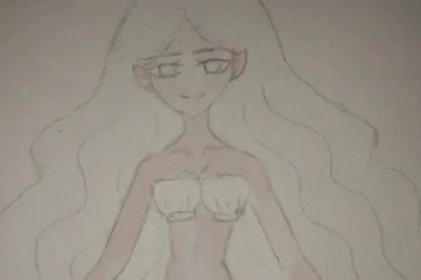 用颜料画美人鱼怎么画