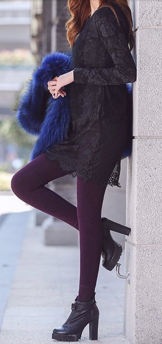 踩脚裤袜如何搭配