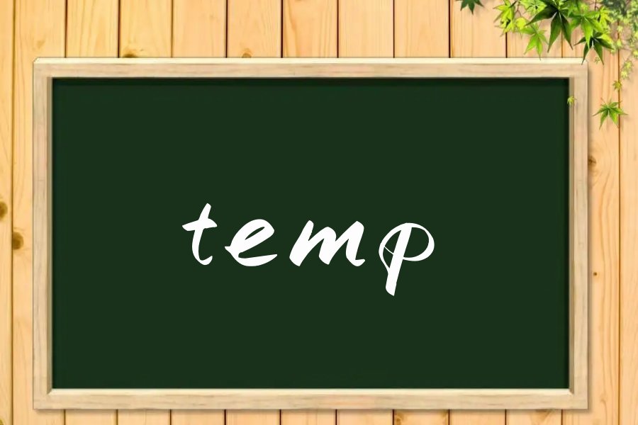 temp啥意思