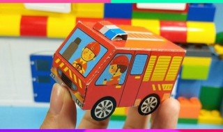 简易消防车做法 小朋友也能学会的简易消防车做法