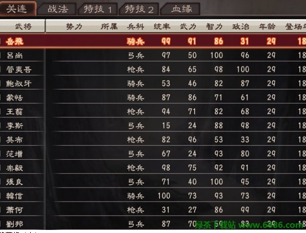 三国志12如何获得所有隐藏武将