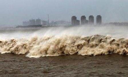 关于钱塘江大潮的资料与图片