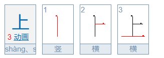 上笔顺怎么写