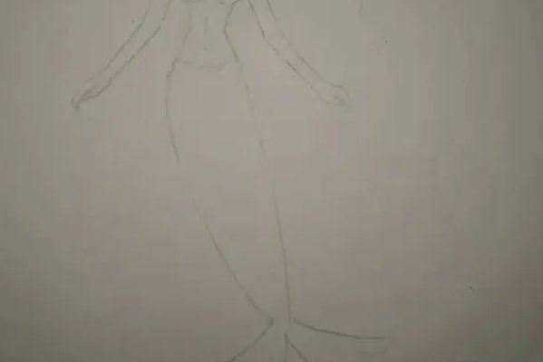 用颜料画美人鱼怎么画