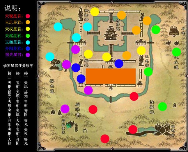 诛仙修罗星宿任务NPC在哪