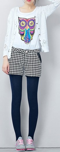 踩脚裤袜如何搭配