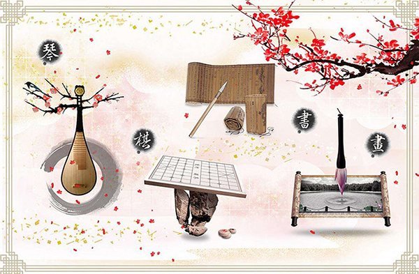 琴棋书画诗酒花茶八雅的诗有哪些？