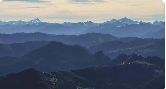 一座山和一片山的意思？