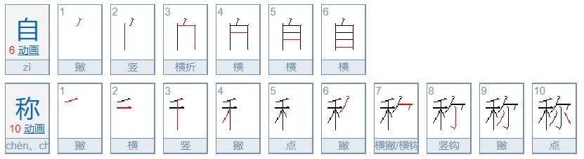 自称的意思是什么
