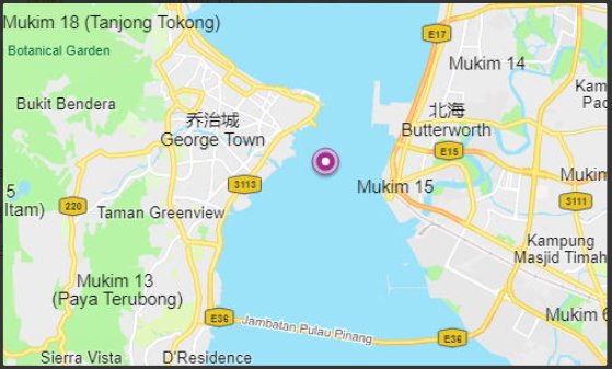 penang是哪个国家的港口?