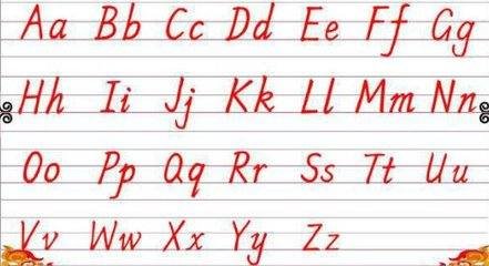 26个大小写字母怎么写啊？