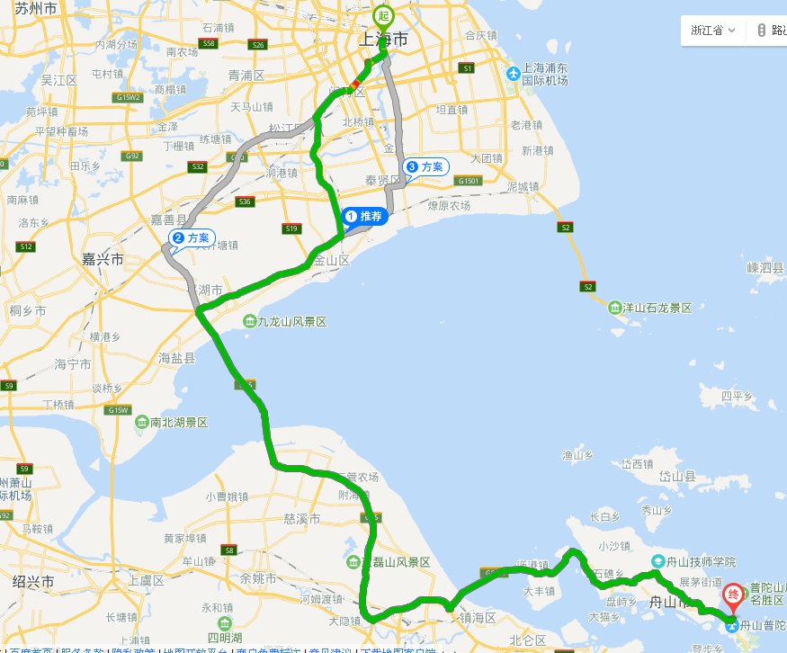 从上海怎么去普陀山?