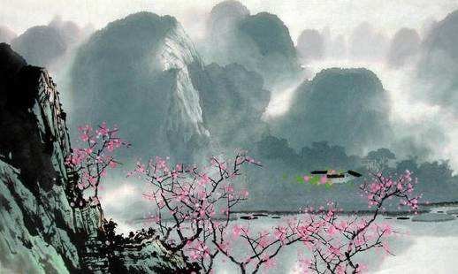 倚天照海花无数流水高山心自知出自哪一首诗？