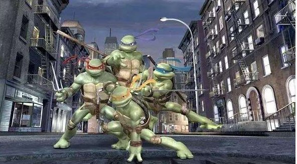 《忍者神龟》游戏的4个龟的名字和图片是什么？