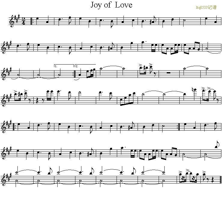《音乐小彗星》即《彗星公主》的插曲，《Joy love》的曲谱，什么谱都可以