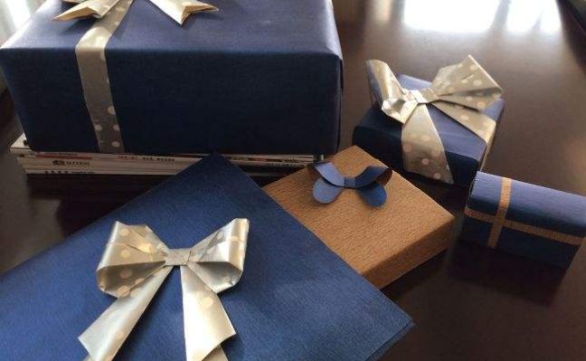 送人礼物的时候说什么呢？