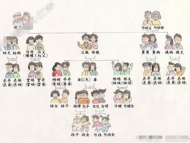 堂兄堂弟和表兄表弟怎么区分