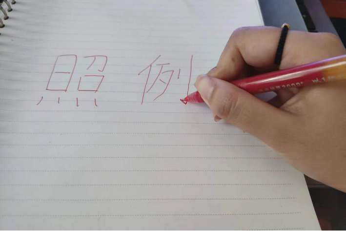 照例的正确解释