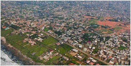 在加纳这个国家主要的城市有多少？