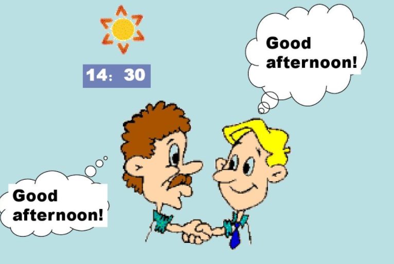 Good afternoon，是什么意思