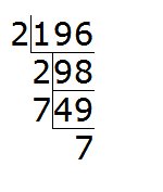 196的公因数有： 请帮忙