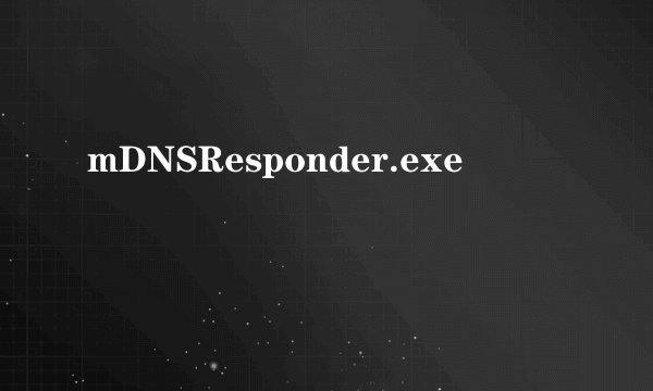 mDNSResponder.exe