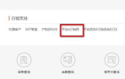 怎么登陆平安e行销网