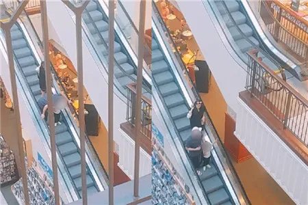 全智贤一家游美国 老公一路照顾孩子