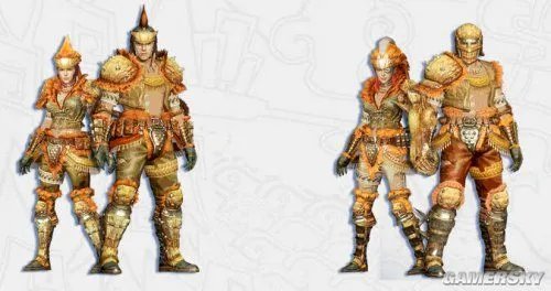 怪物猎人OL套装外形点评 玩的就是拉风