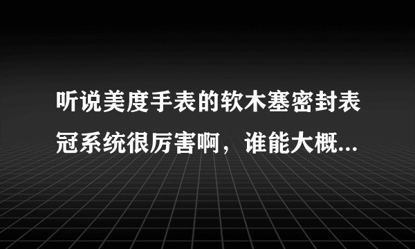听说美度手表的软木塞密封表冠系统很厉害啊，谁能大概给我解释一下？
