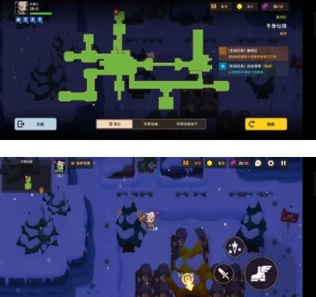 《坎公骑冠剑》冬季仙境通关攻略